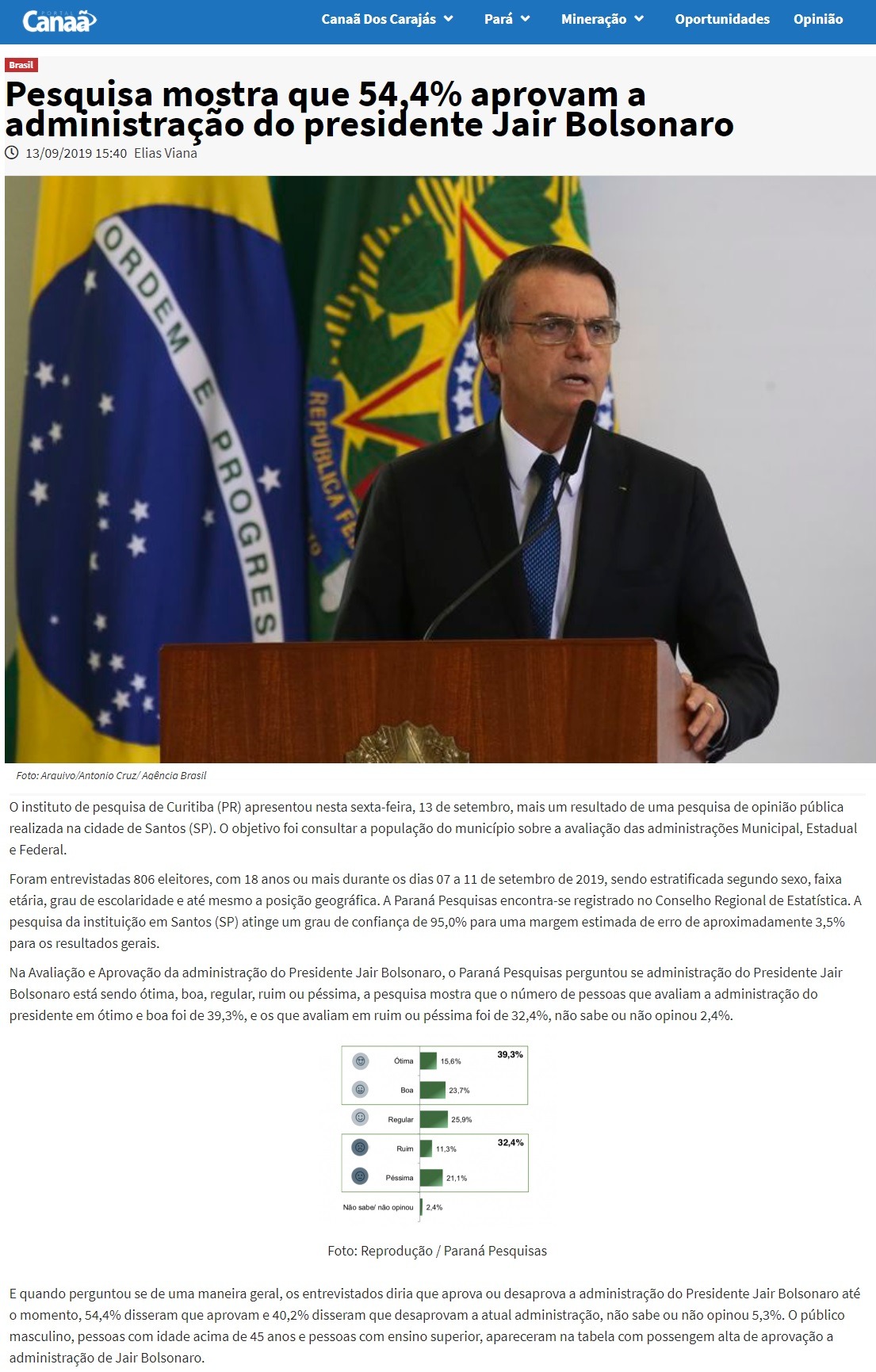 16-09-2019 Bolsonaro