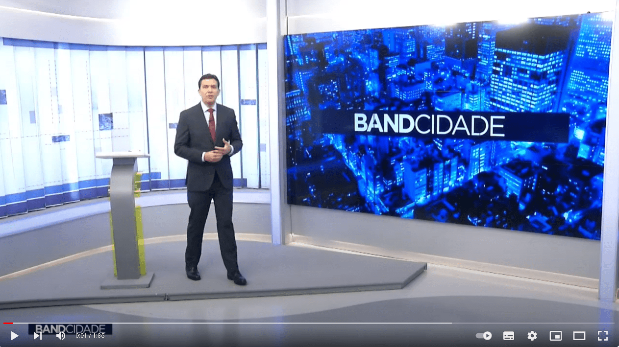 Band Mais cita pesquisa realizada pela Paraná Pesquisas.